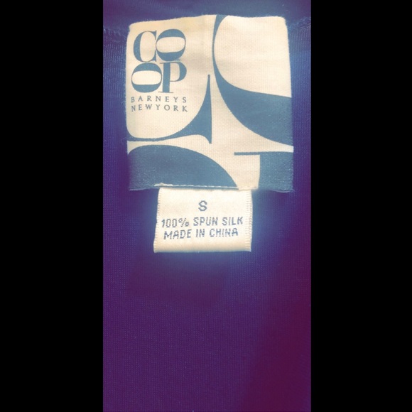 Sexy, Slinky, & Versatile Navy Silk Dress - Picture 2 of 4